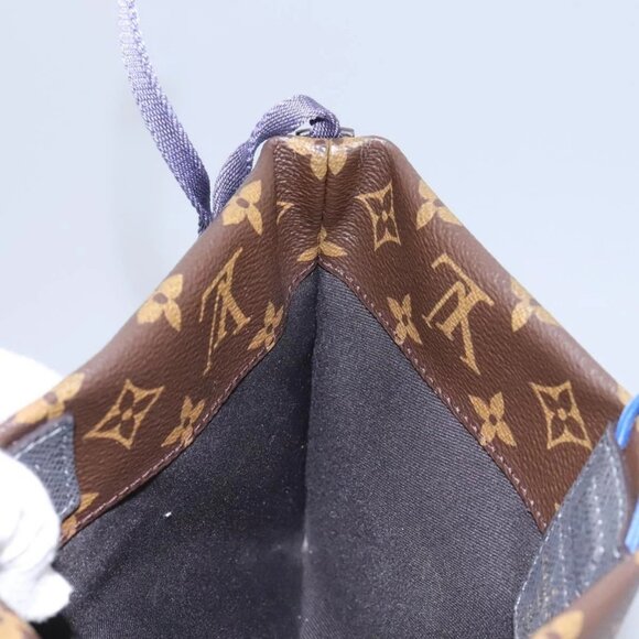 LOUIS VUITTON Monogram Pacific Split Sacoche Shoulder Bag Blue M43854 Auth KD201 - Picture 12 of 16